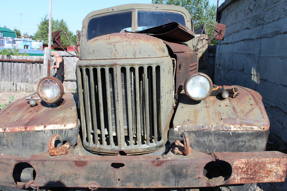 Hellraiser, or a post-apocalyptic tank - Zil, , Auto repair, Longpost