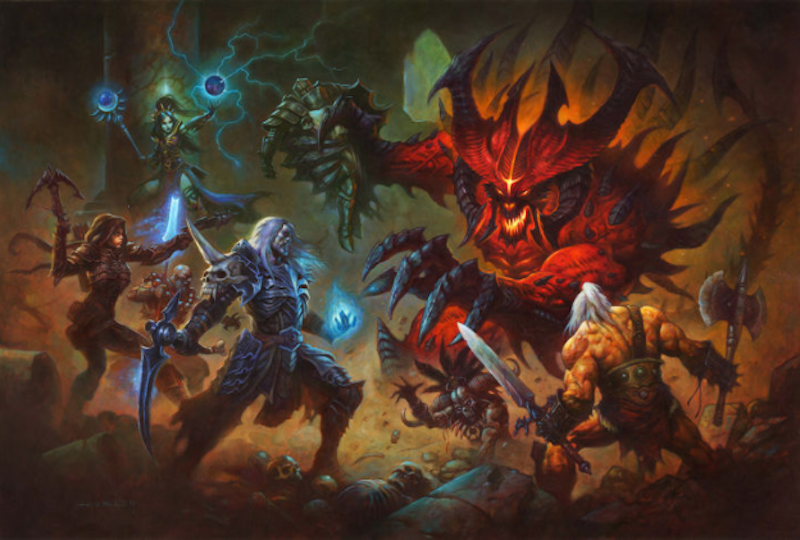 Diablo: looking back - Nostalgia, Video game, Diablo, Blizzard, Development of, Video, Longpost