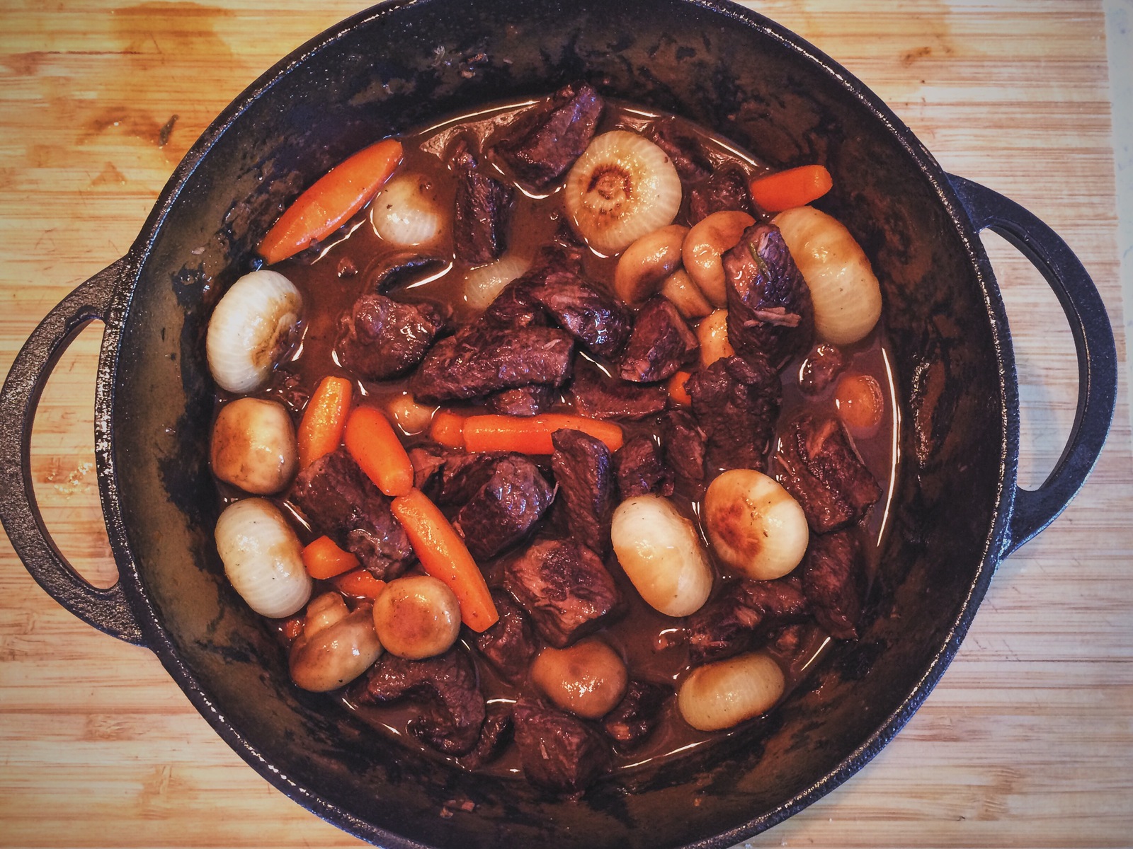 Биф- Бургиньон (Beef bourguignon) или с чего все начиналось.... | Пикабу