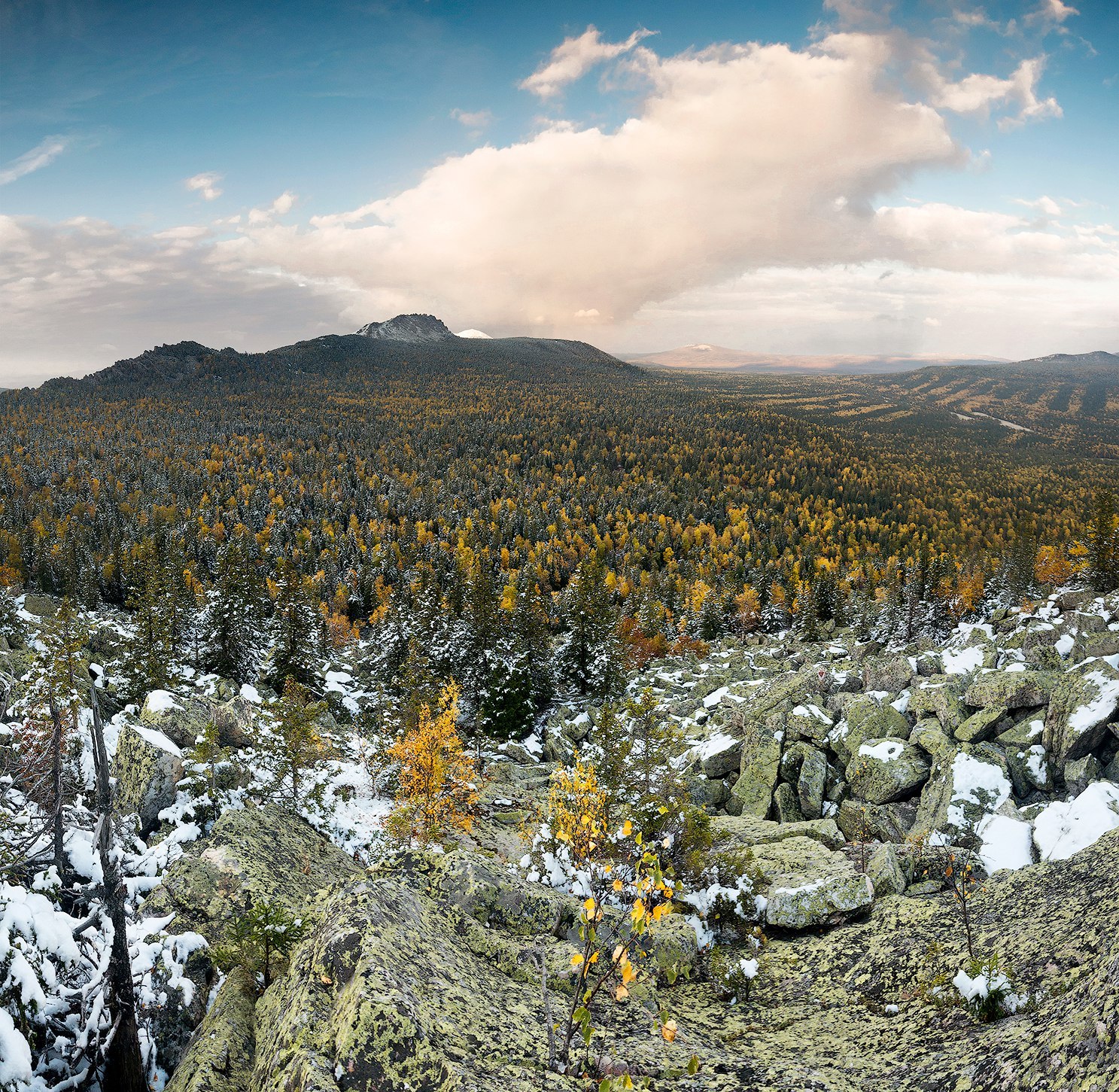 Autumn in the South Urals - Taganay, Russia, The photo, Landscape, Ural, Gotta go, Nature, Longpost