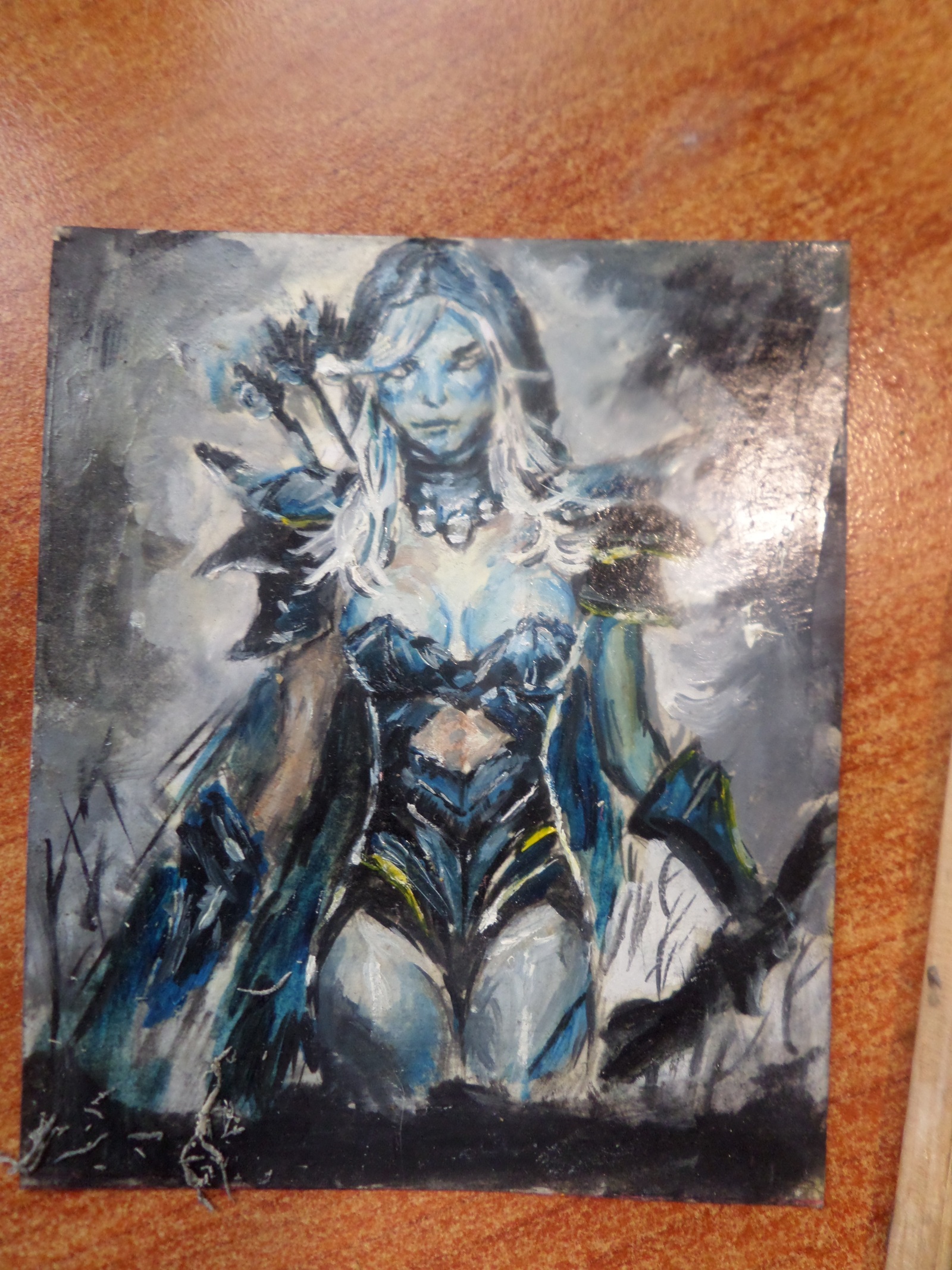 DotA drawing. - Dota 2, Drawing, Drow ranger, Games