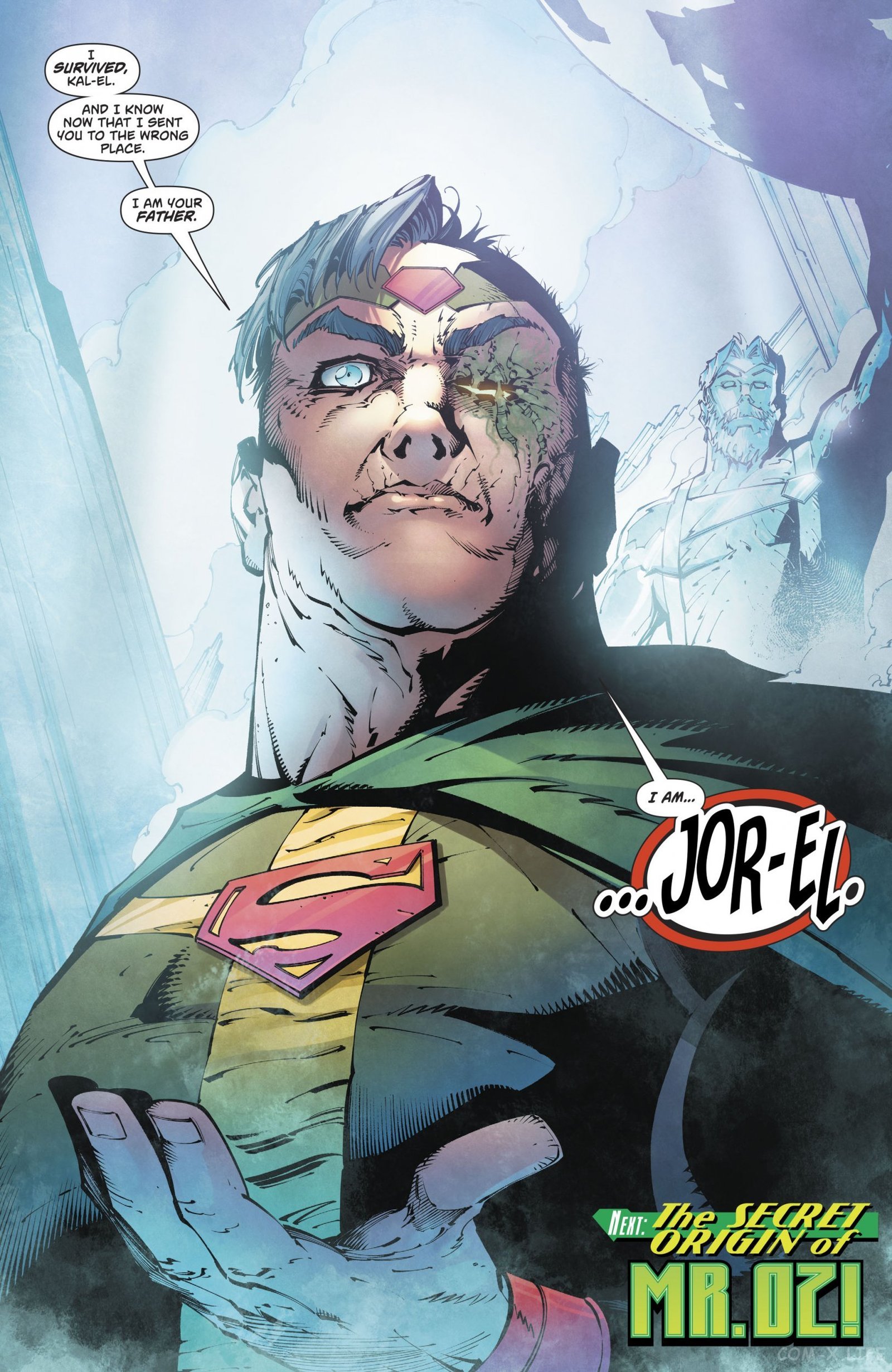 I am your father. - Dc comics, Comics, Superman, Jor-El, Spoiler, Longpost