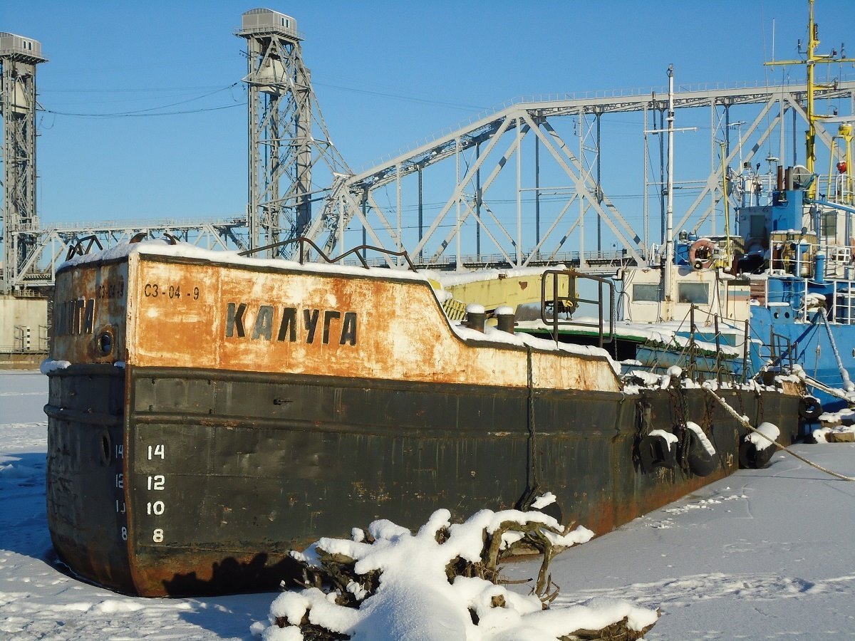 Last pier - My, Ship, , Tanker, Bulk carrier, Bay, freezing, Cold