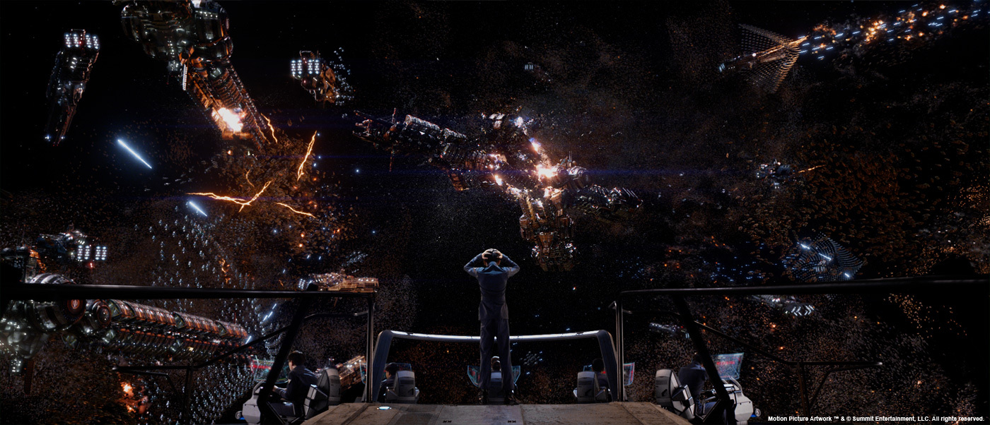 Special effects from Ender's Game - Movies, Ender's Game, Special effects, Asa Butterfield, Before and after VFX, Longpost