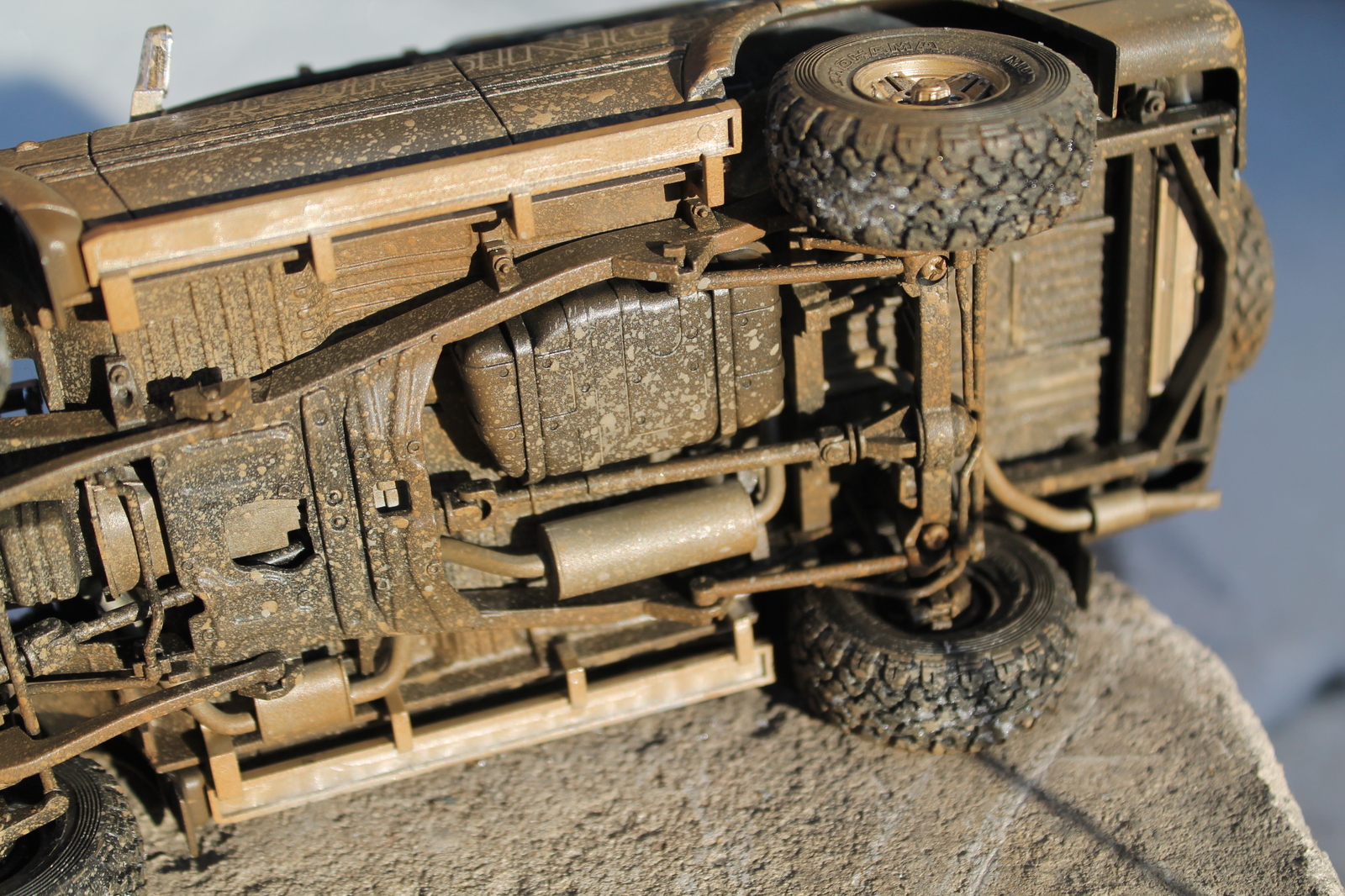 Land Cruiser 80 - My, Modeling, Rukozhop, Car modeling, Stand modeling, I share, , , Toyota, Longpost, 1:24