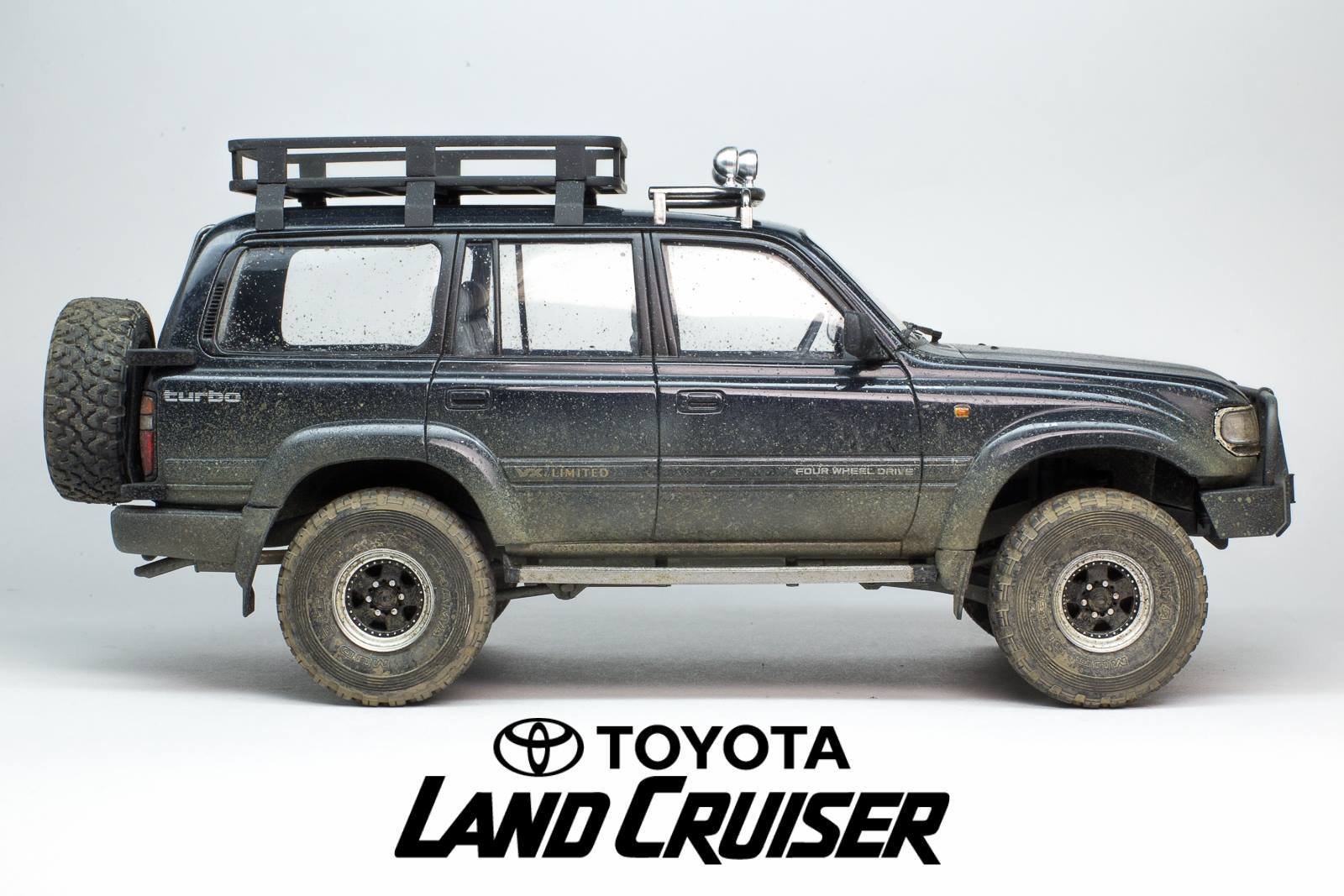 Land Cruiser 80 - My, Stand modeling, Toyota, Toyota Land Cruiser, Longpost