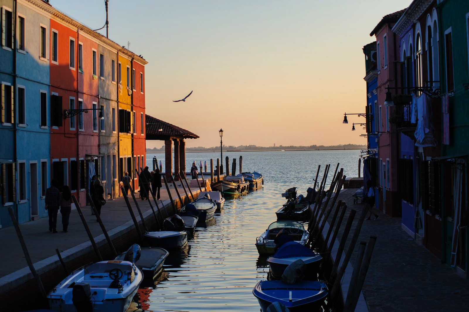 Sunset in Burano - My, The photo, Nikon, Sunset