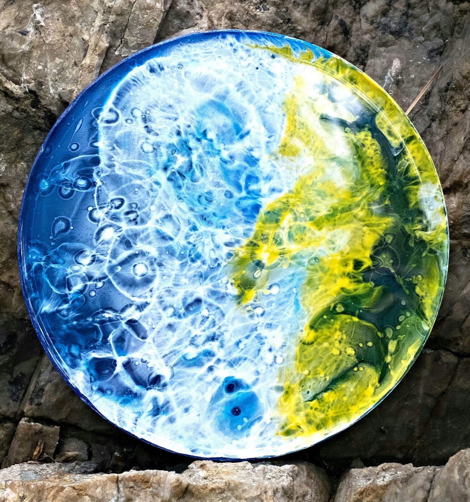 Абстрактная живопись. Fluid art. Resin art. - Моё, Эпоксидная смола, Акрил, Абстракция, Современное искусство, Resine Art, Длиннопост