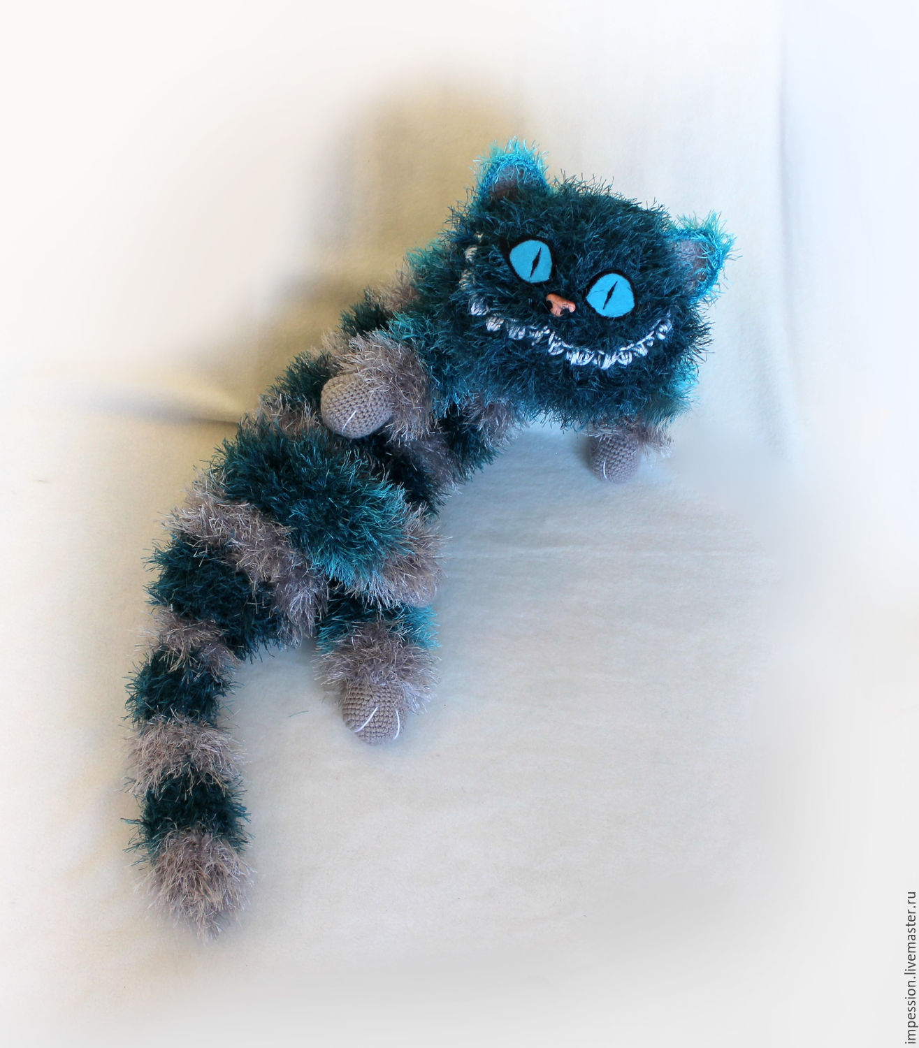 It is not necessary to understand me. It is imperative to love and feed me on time. Cheshire cats - My, Cheshire Cat, Author's toy, Needlework without process, Longpost