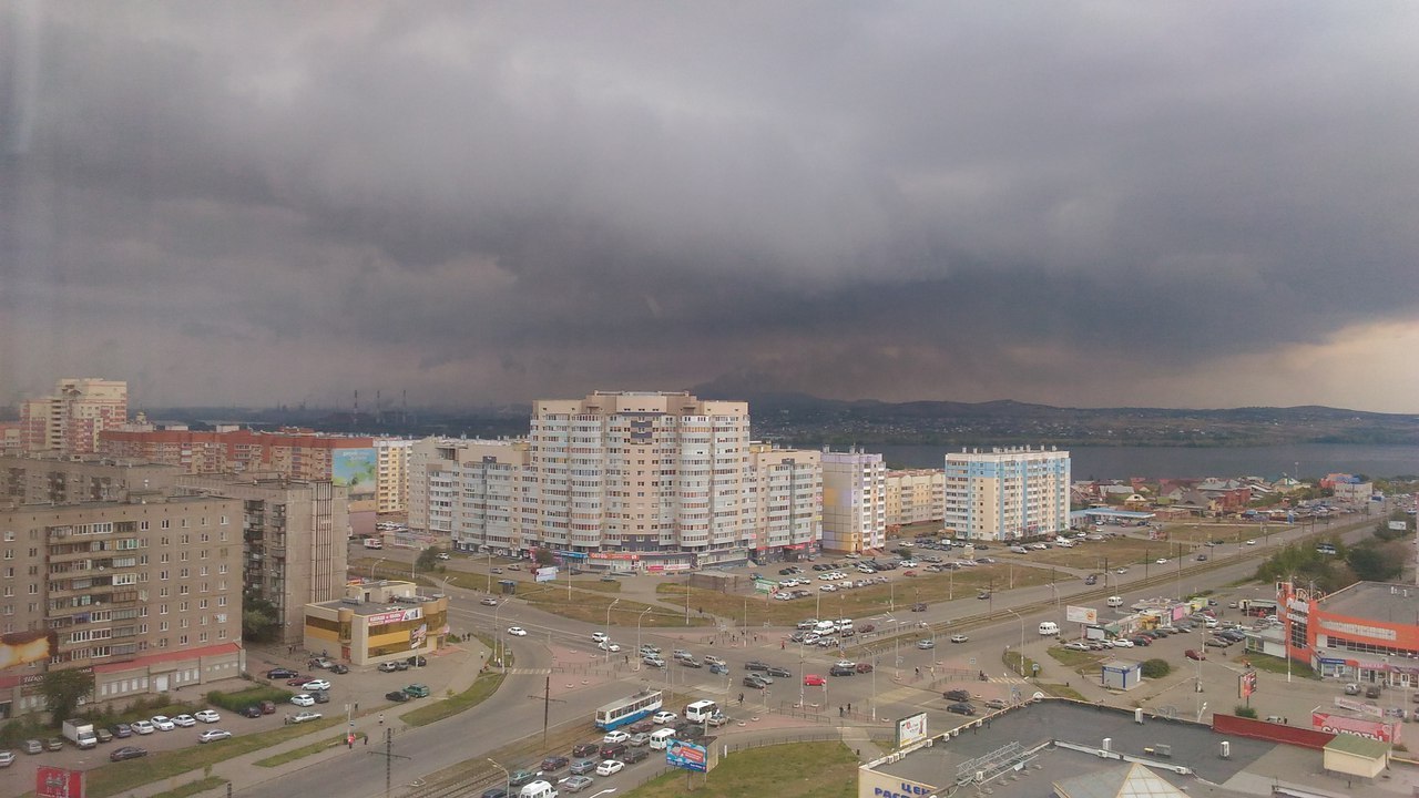 Magnitogorsk. - Magnitogorsk, Sky, Mmc, Ejection