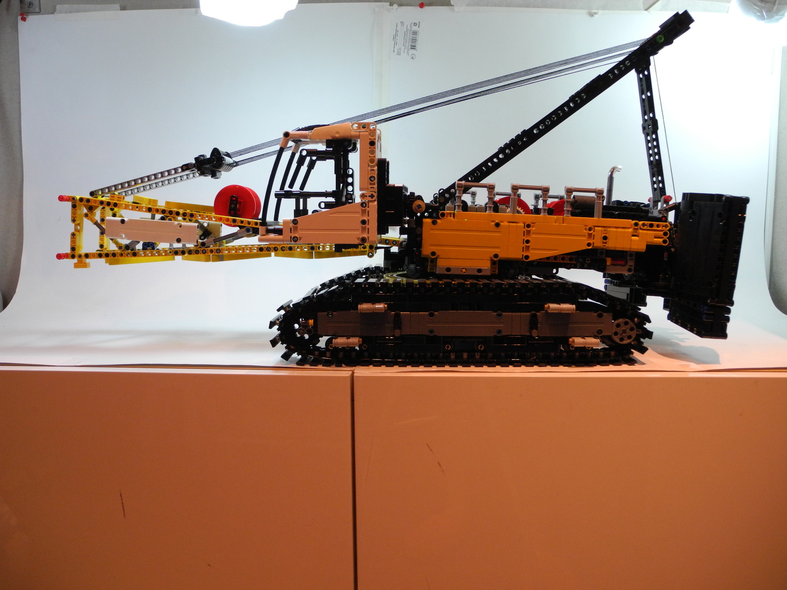 Lego Liebherr LR 1100 самоделка - Моё, LEGO, LEGO technic, Самоделки, Кран, Видео, Длиннопост