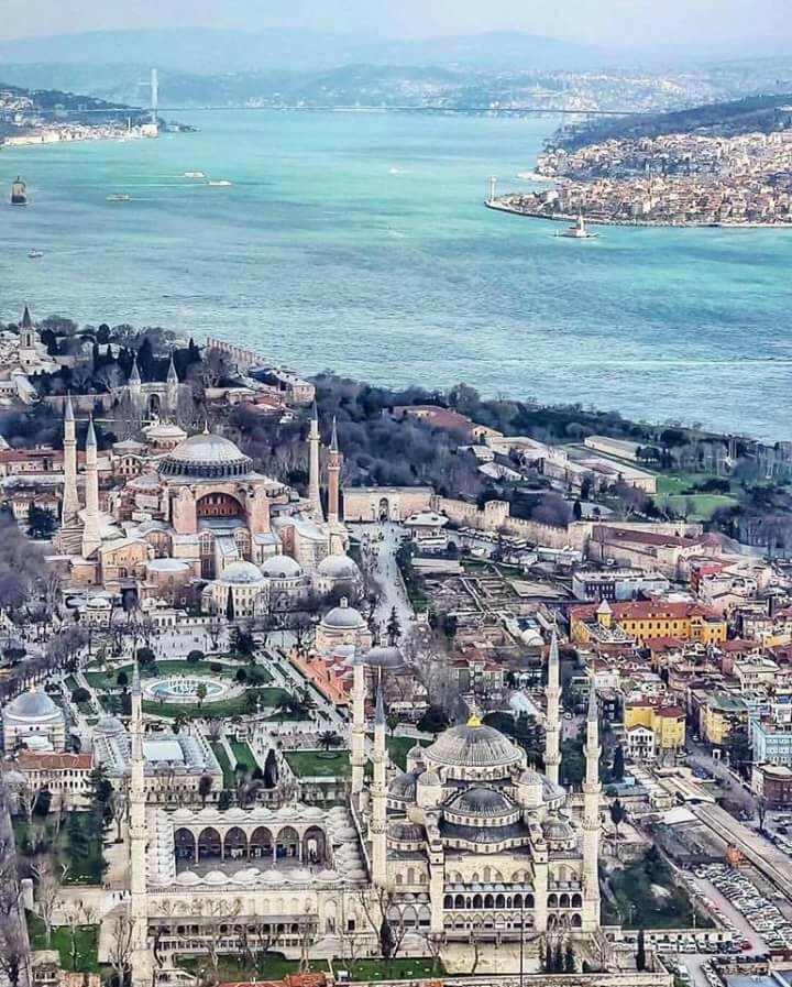 Aya Sofya vs Sultanahmet - Sultanahmet, The photo, Istanbul, sights, beauty, Architecture, Bosphorus