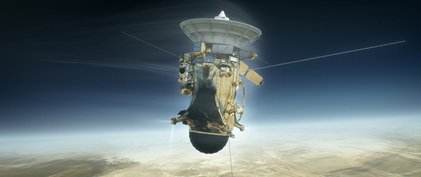 NASA рассказало о последних минутах жизни «Cassini» - Кассини, Космос, Гифка, Длиннопост