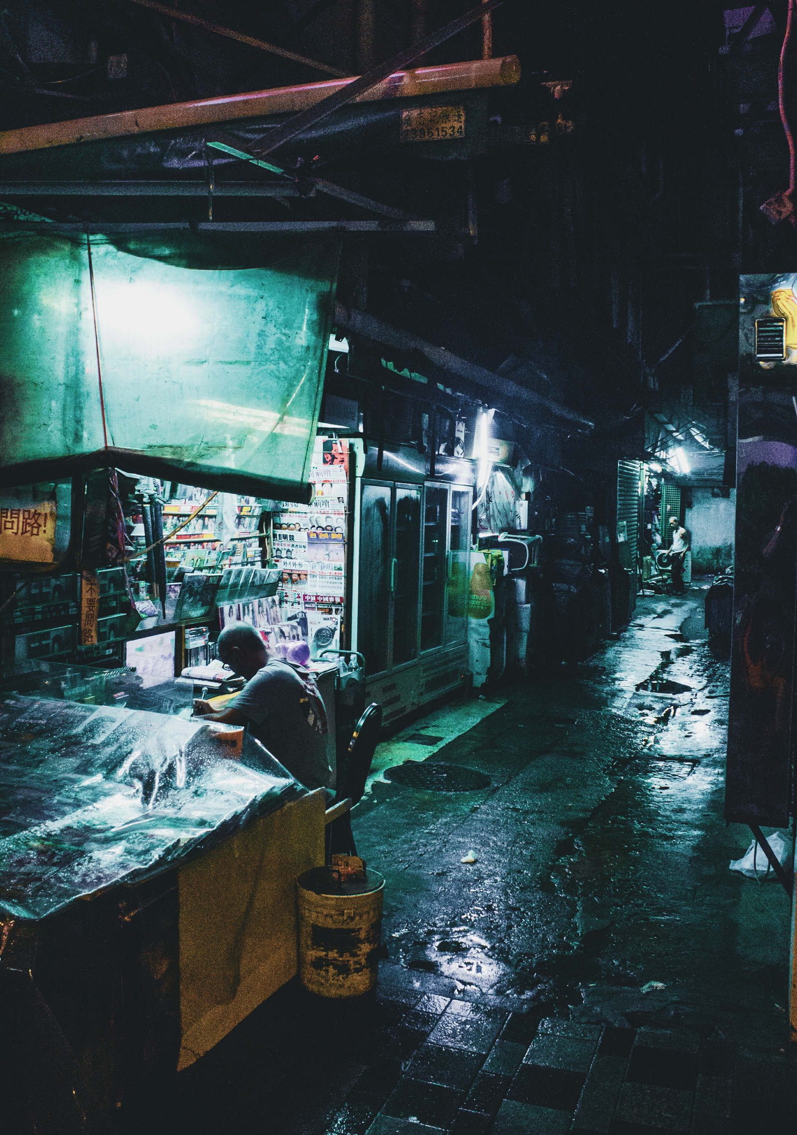 Alleys of Hong Kong at night - My, Hong Kong, Asia, The photo, Cyberpunk, Canon, Beginning photographer, The street, Hello reading tags, Longpost