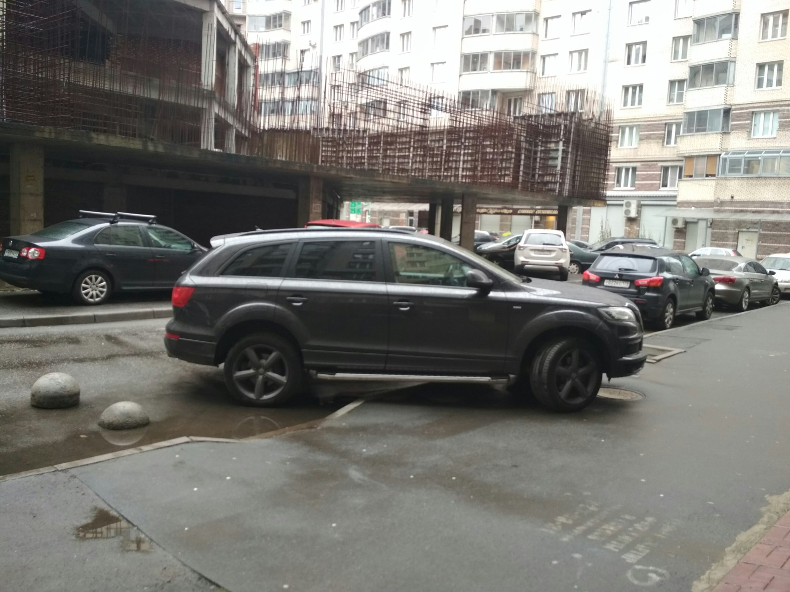 Очередной борец со стопхамом - Моё, Авто, Быдло, Маленький член, Audi, Длиннопост