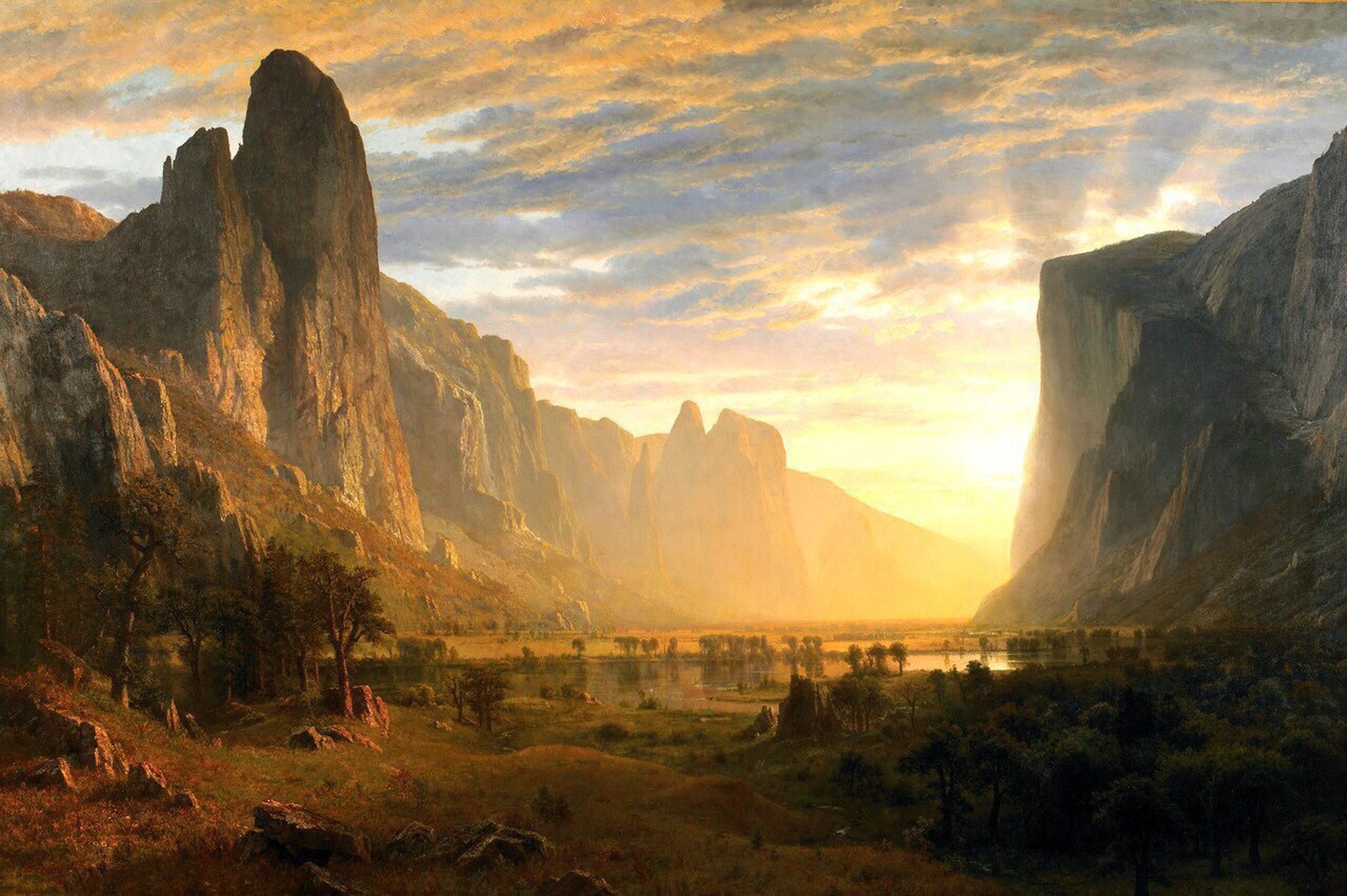 Paintings by Albert Bierstadt - Painting, beauty, Artist, , Longpost