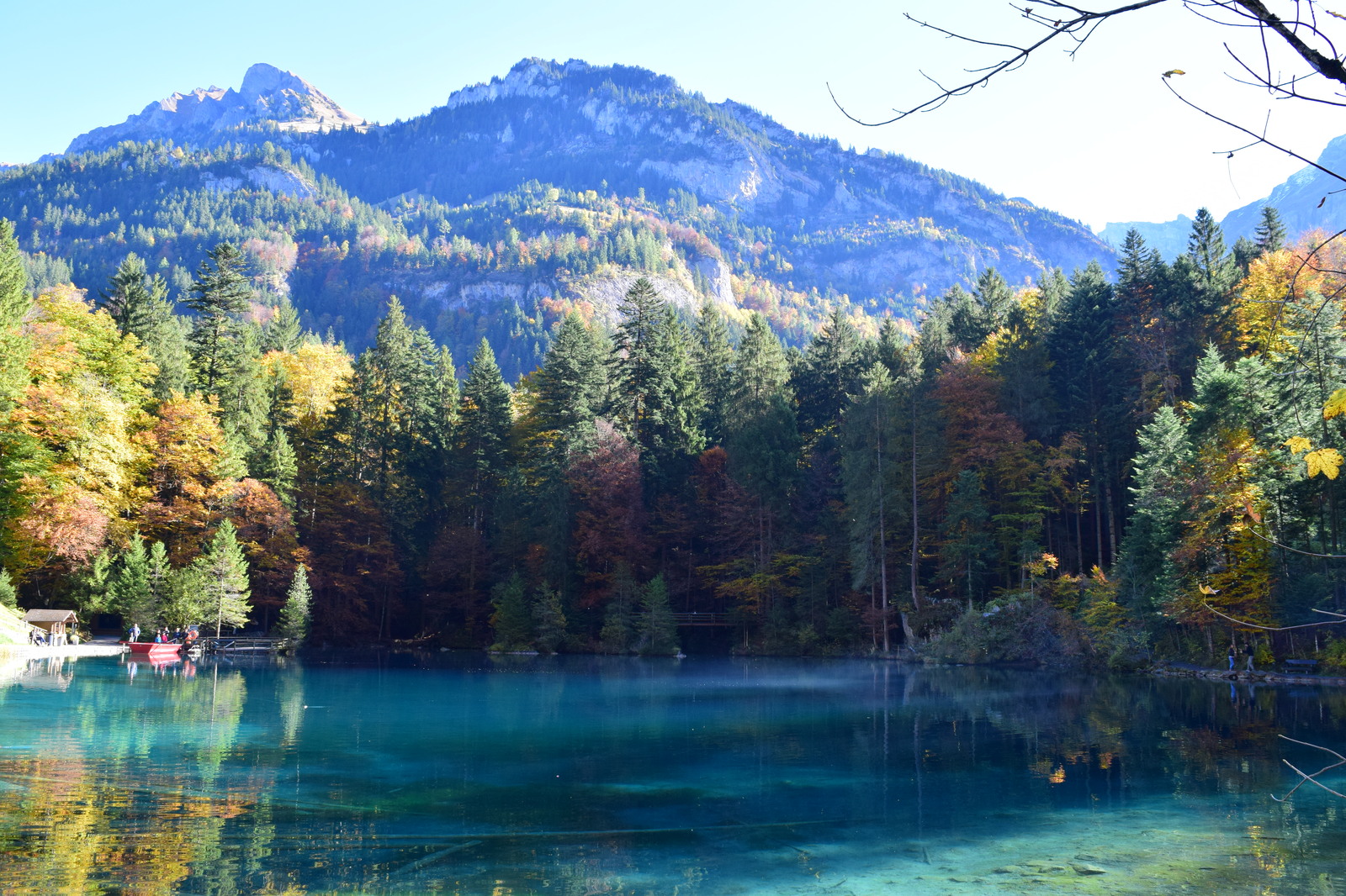 Blausee, Switzerland - My, The photo, Nature, Travels, Switzerland, Lake, Longpost