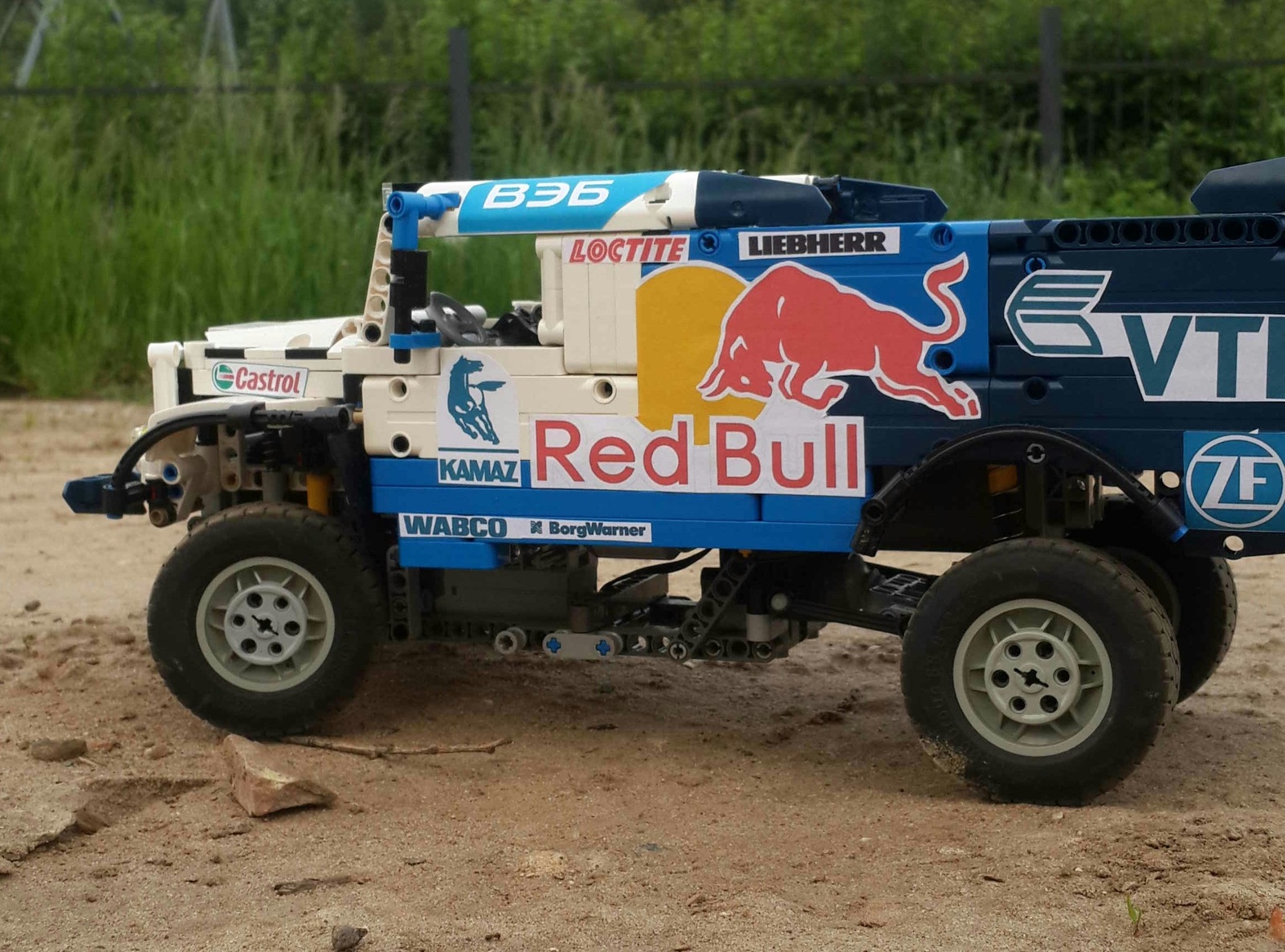 lego kamaz rally homemade - My, Lego, Lego technic, Kamaz, Rally, Rally dakar, Longpost