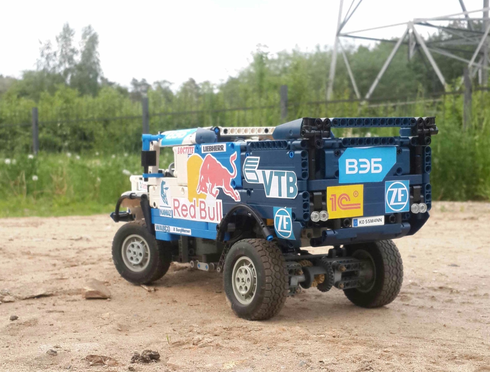 lego kamaz rally homemade - My, Lego, Lego technic, Kamaz, Rally, Rally dakar, Longpost