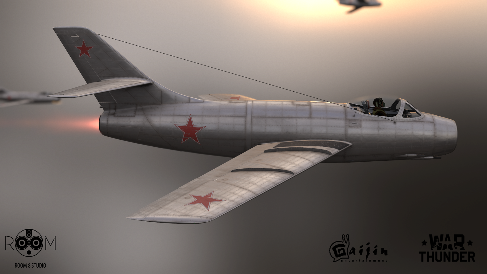 Yak-30D. It has been in the game for a long time, but the hands have reached the render just now. - My, , Airplane, War thunder, Longpost