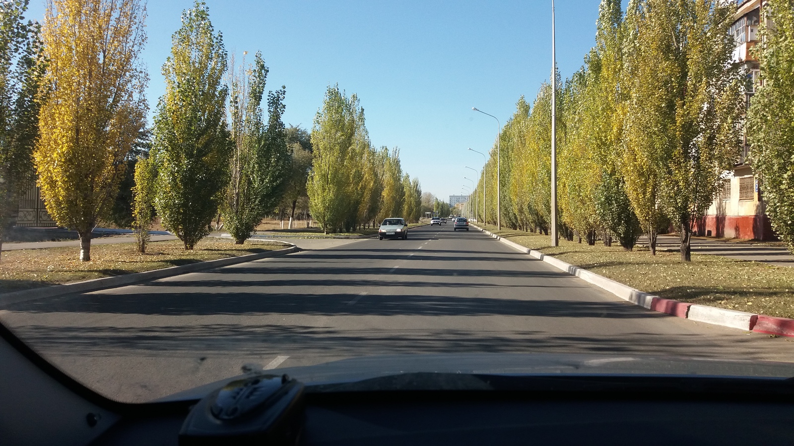 A little bit of autumn for you - My, Road, Autumn, Ore, Indian summer, Tags are clearly not mine