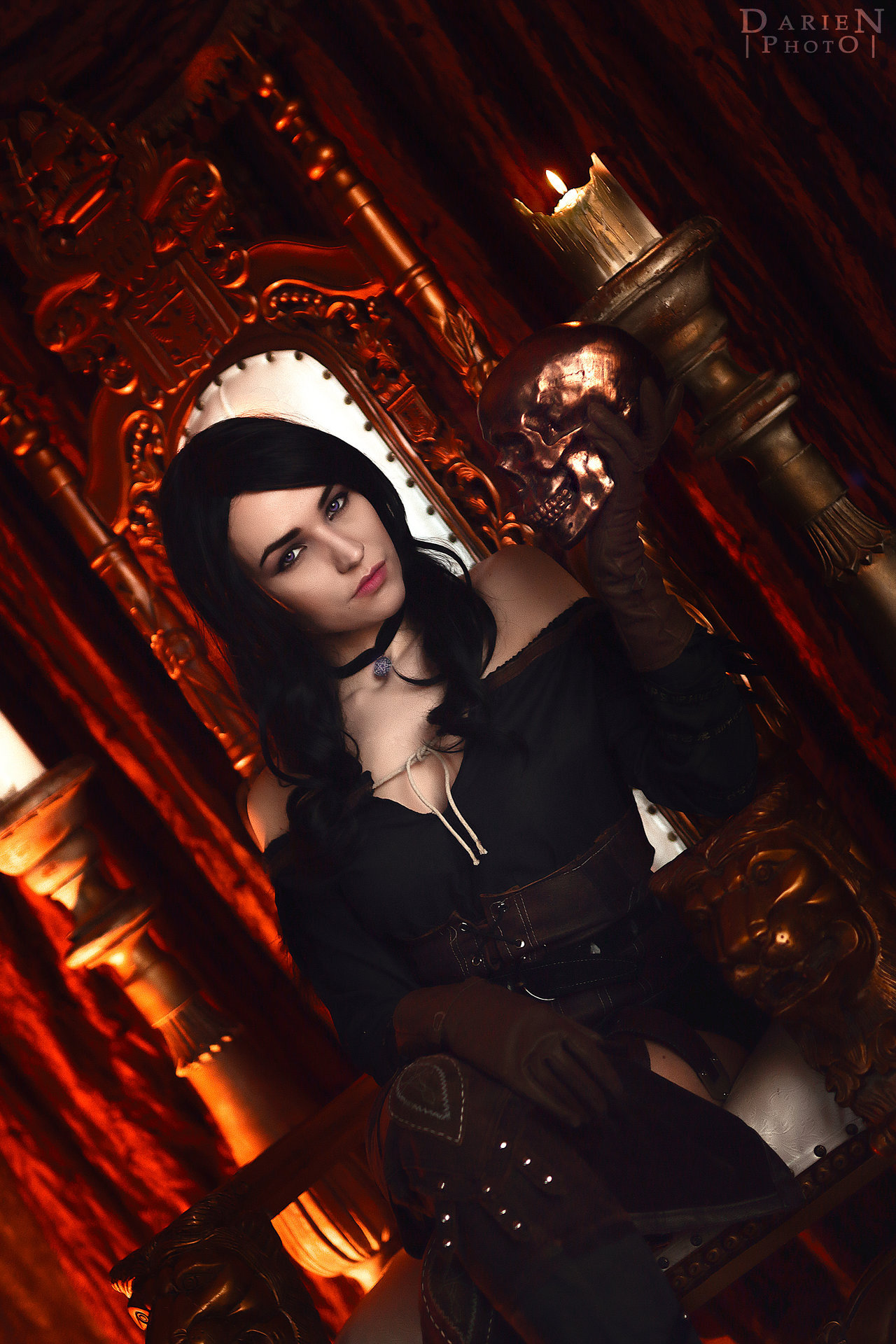 Yennefer of Vengerberg! - Yennefer, Witcher, Cosplay, Girls, , Magic, Longpost