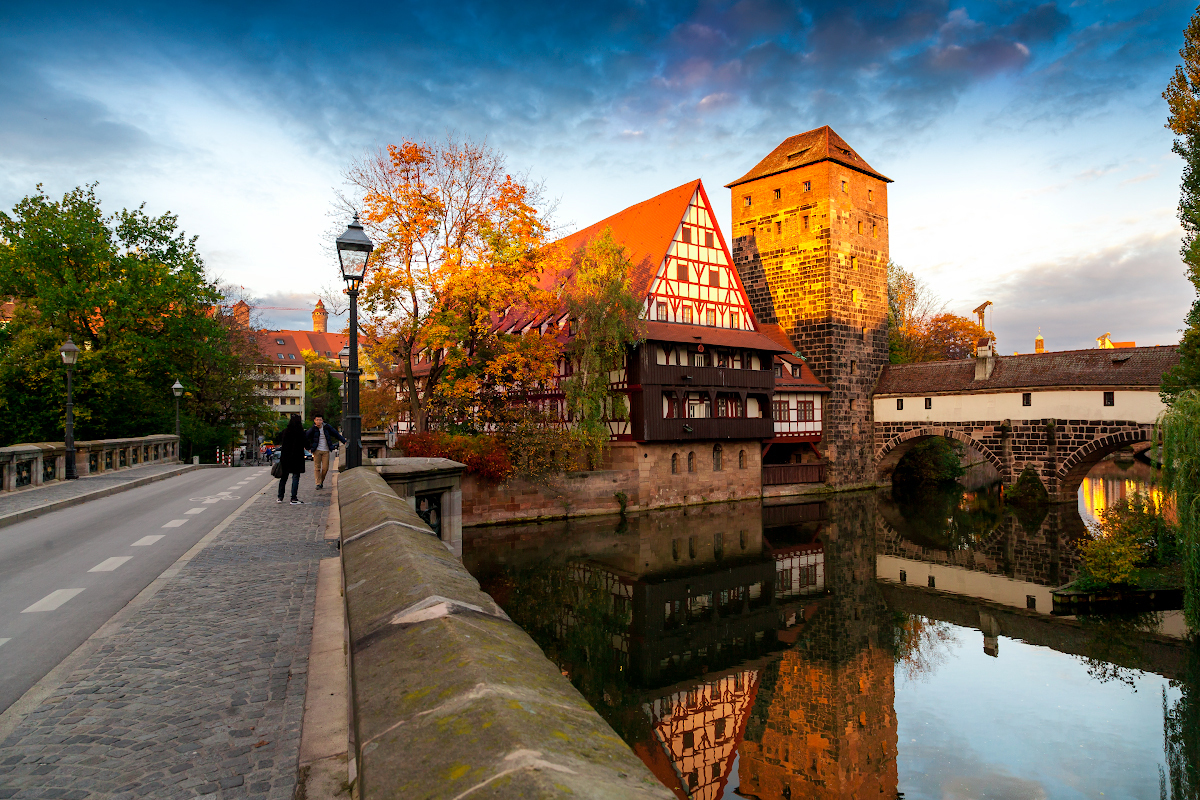 Autumn in Nuremberg. - My, Longpost, The photo, Nuremberg, Germany, Bavaria, Autumn, Canon 5D