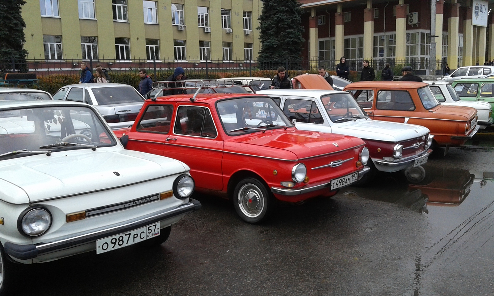 Closing of the ZAZ season in Voronezh. - My, Auto, The photo, Longpost