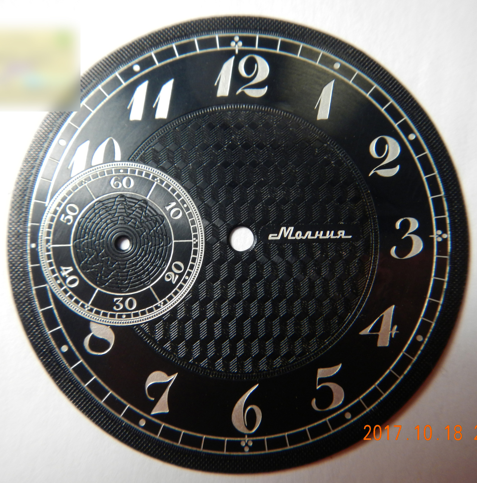 Black dial. Own production. - My, Clock face, , Video