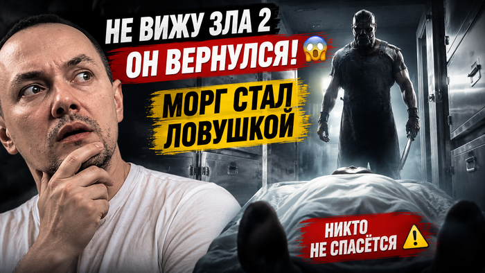 ОНИ ПРИВЕЗЛИ ЕГО В МОРГ, ДУМАЯ, ЧТО ОН МЁРТВ: «НЕ ВИЖУ ЗЛА 2» — КОШМАР НАЧИНАЕТСЯ ЗАНОВО