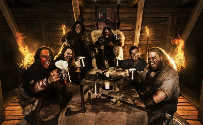 GRINNER с новым синглом *Runstenen* из NEWальбома "Stormvingar" 2026 года (сентябрь) FOLK METAL/VIKING METAL