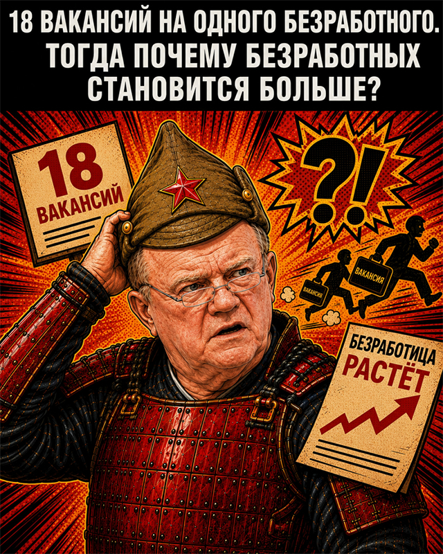 18 вакансий на одного безработного. Тогда почему безработных становится больше?