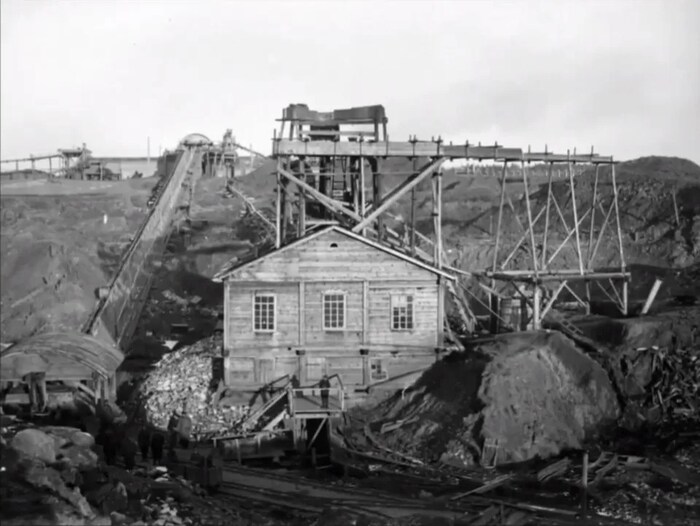 Столбинской золотой прииск. Сибирь, начало XX века. Wikimedia Commons
