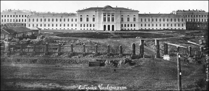 Императорский Томский университет. Томск, 1880-е.