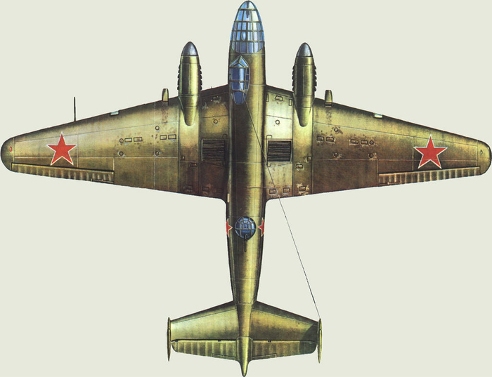 Бомбардировщик Ер-2