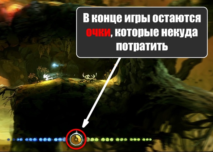 Некуда потратить заработанную валюту в конце игры