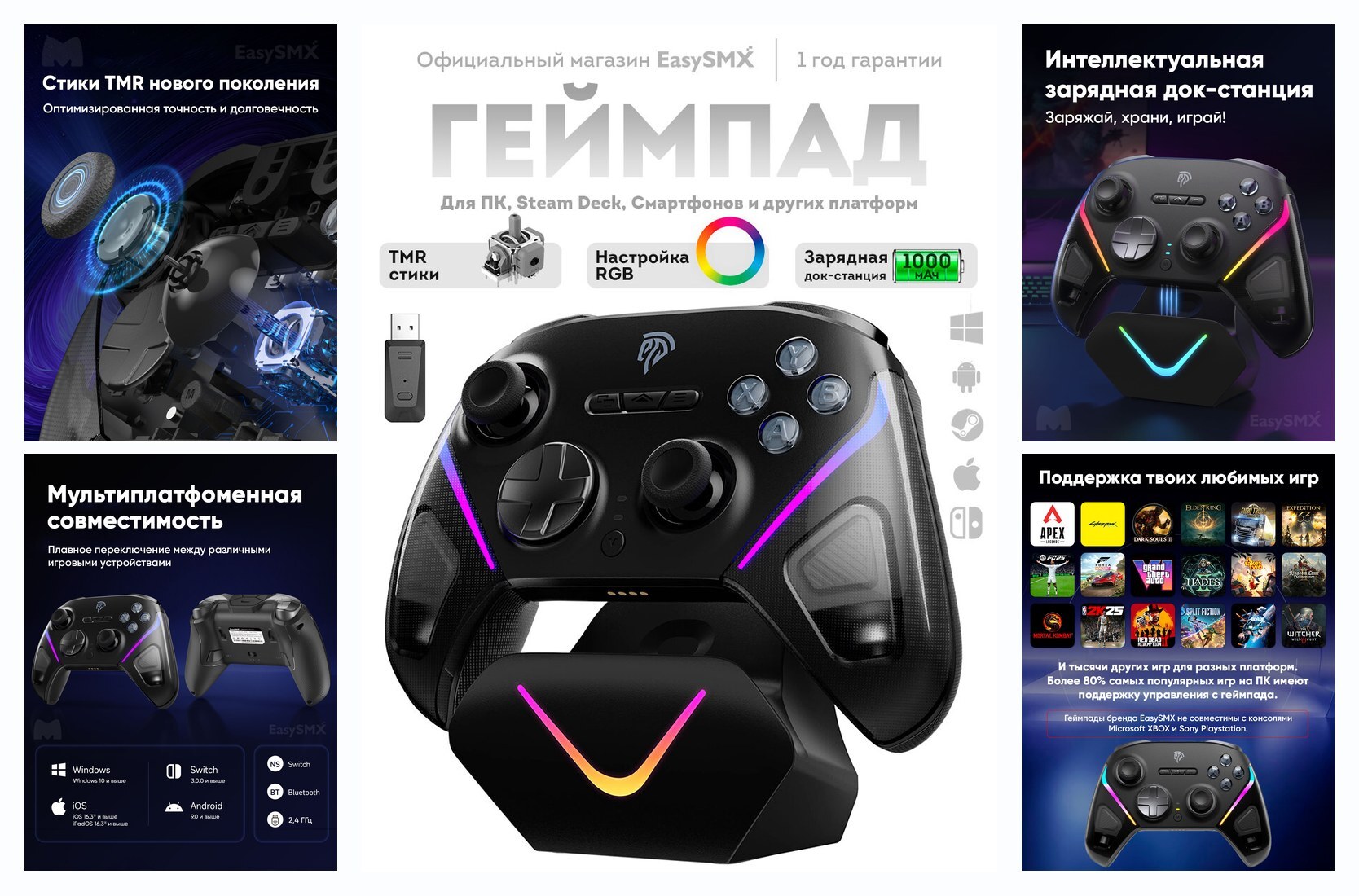 Top 9 Popular PC Gamepads 2026: From Budget to High-End Options - My, , Gamepad, Review, Popular, Choice, Pros and cons, Sony, Yandex Market, Purchase, Longpost