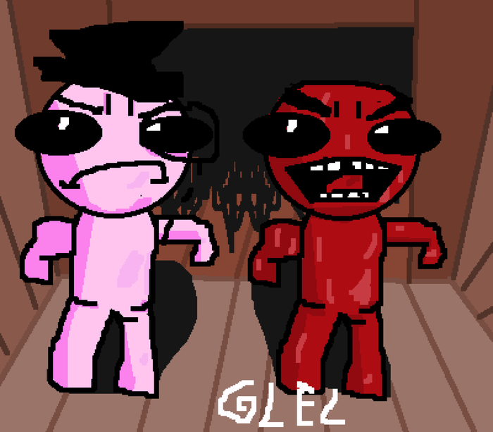 ��� �� The Binding Of Isaac + Super Meat Boy