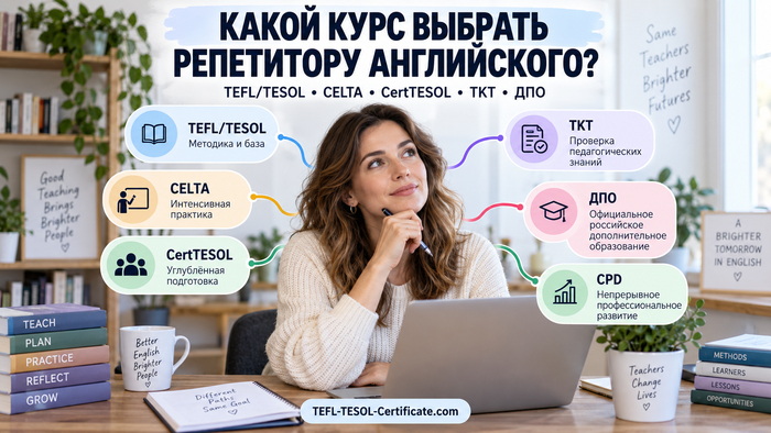 Курсы для репетиторов английского языка: что выбрать в 2026 году под свою цель