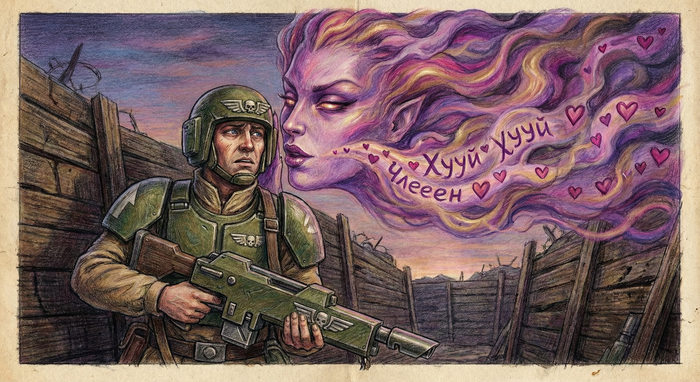 Картина "Искушения Варпа"