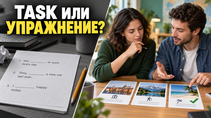 Упражнение или настоящая task: 6 проверок Task-Based Learning для преподавателя английского