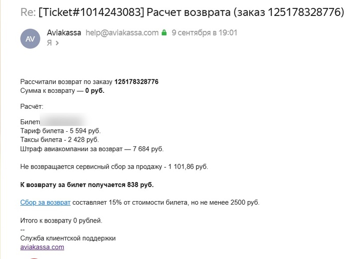 ���������� ����� ���� ������������: ��� Aviakassa ��������� ��� 0 ������ �� ���������� �� ������������ ���������