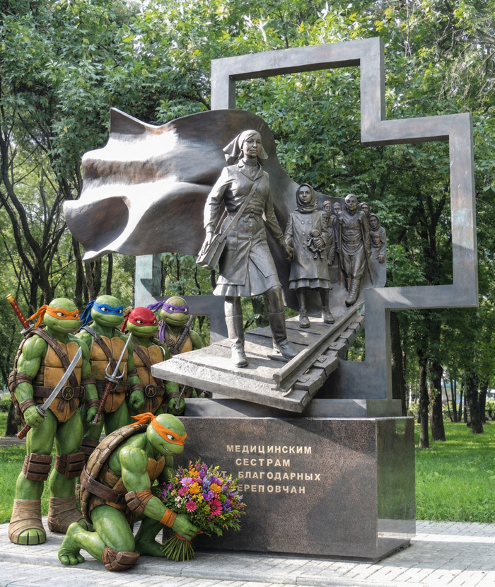 Ответ на пост «Памятник. На волне»