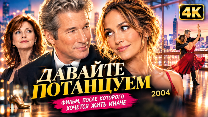 ДАВАЙТЕ ПОТАНЦУЕМ» (2004): РИЧАРД ГИР И ДЖЕННИФЕР ЛОПЕС В ИСТОРИИ, КОТОРАЯ ЦЕПЛЯЕТ