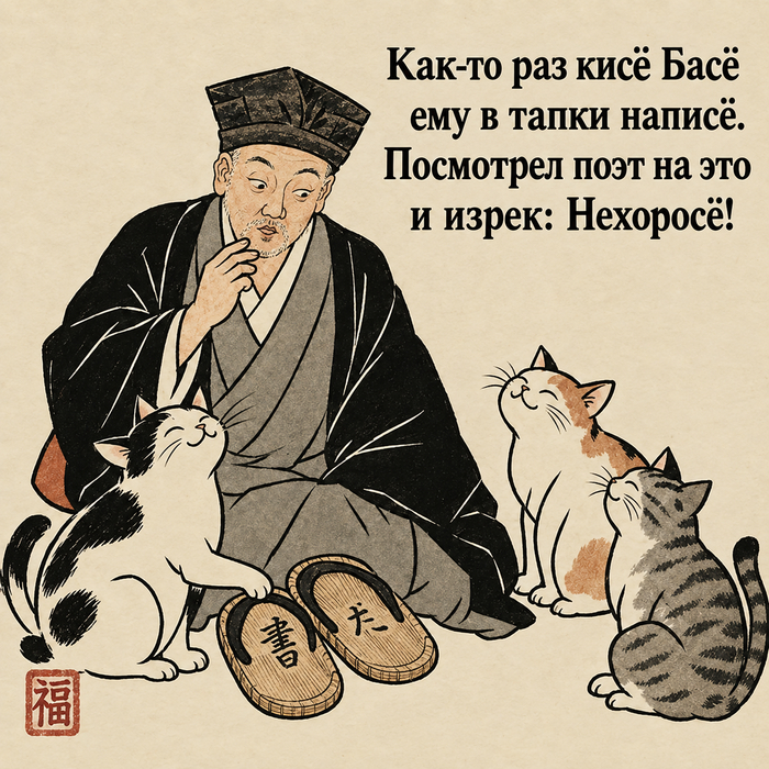 Ответ на пост «Как сказал поэт Басё»