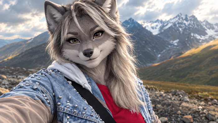 Фурри арт от Wolfmks #4398