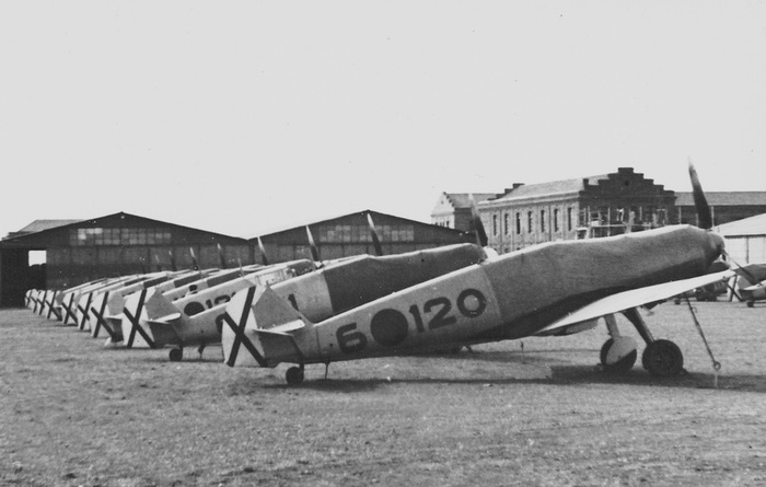 Bf109 �� J88 �� ��������� ����, 1939 �.