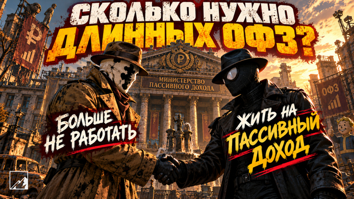 Сколько нужно длинных ОФЗ, чтобы жить на пассивный доход и больше не работать?