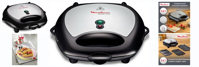 ����������� Moulinex Break Time SW611812, ������� ������, �����/������