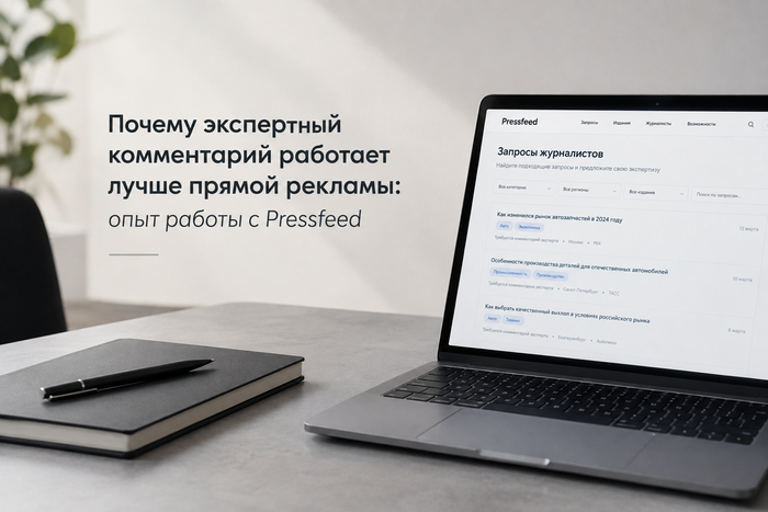 Почему экспертный комментарий работает лучше прямой рекламы: опыт работы с Pressfeed